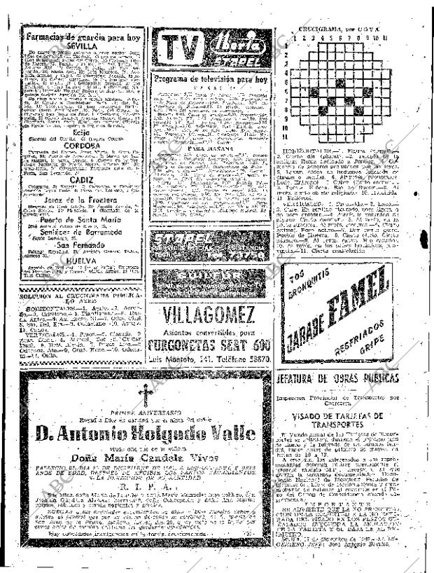 ABC SEVILLA 19-12-1962 página 63