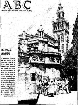 ABC SEVILLA 22-12-1962 página 1