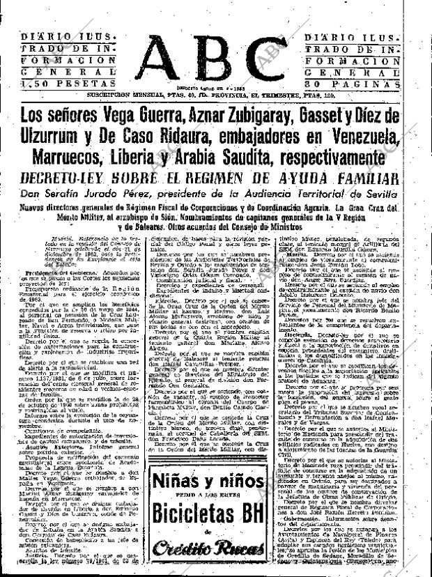 ABC SEVILLA 22-12-1962 página 47