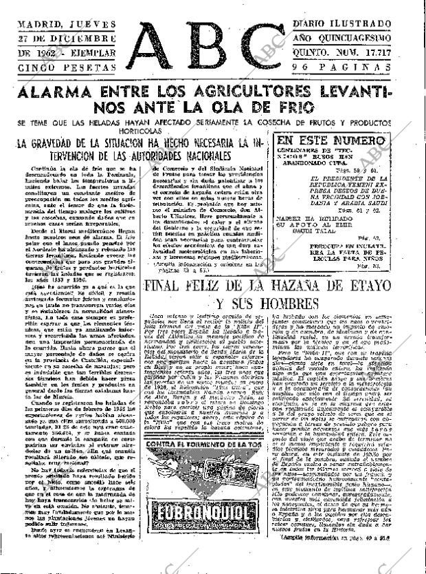 ABC MADRID 27-12-1962 página 47