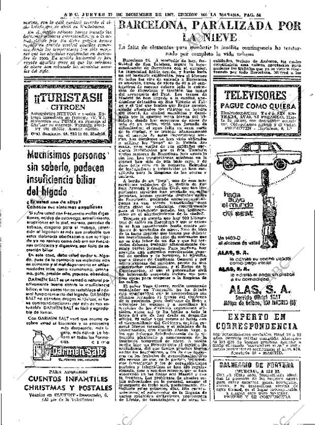 ABC MADRID 27-12-1962 página 54