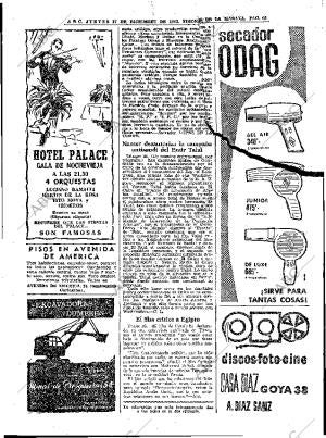 ABC MADRID 27-12-1962 página 62