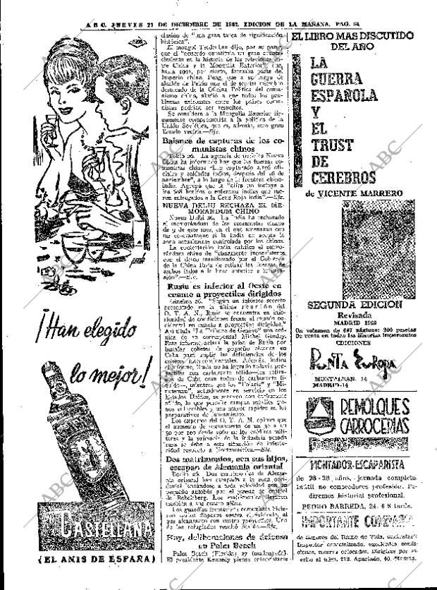 ABC MADRID 27-12-1962 página 64