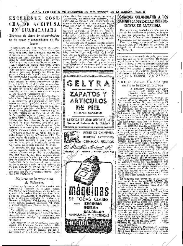 ABC MADRID 27-12-1962 página 69
