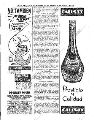 ABC MADRID 27-12-1962 página 70