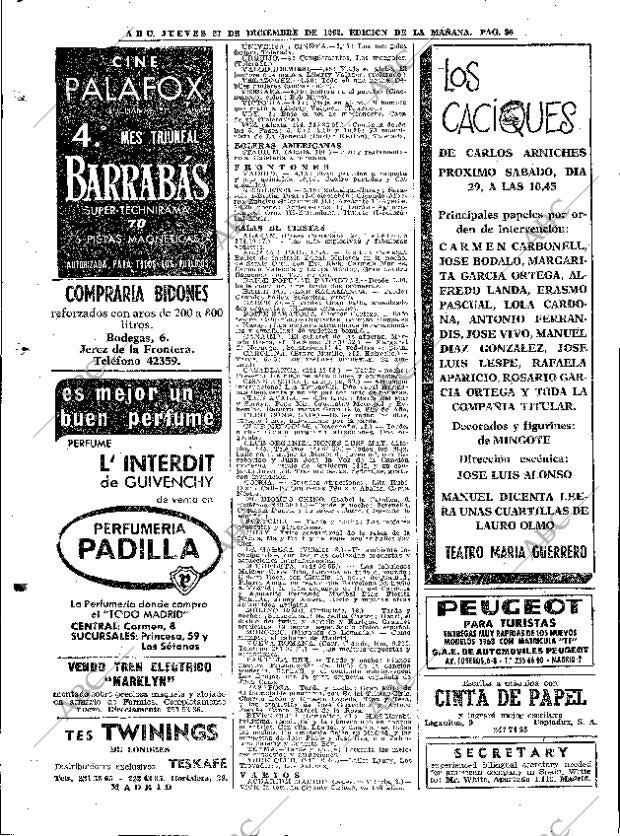 ABC MADRID 27-12-1962 página 86