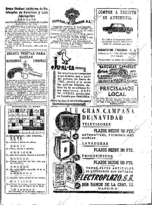 ABC MADRID 27-12-1962 página 95