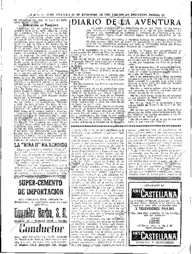 ABC SEVILLA 27-12-1962 página 17