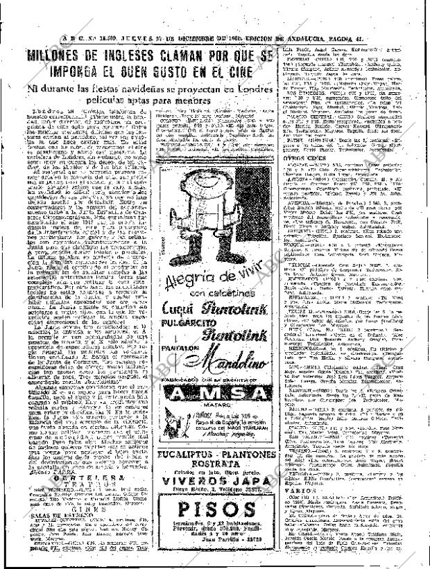 ABC SEVILLA 27-12-1962 página 41