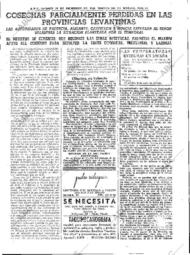 ABC MADRID 28-12-1962 página 49
