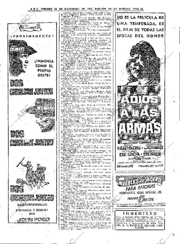 ABC MADRID 28-12-1962 página 85