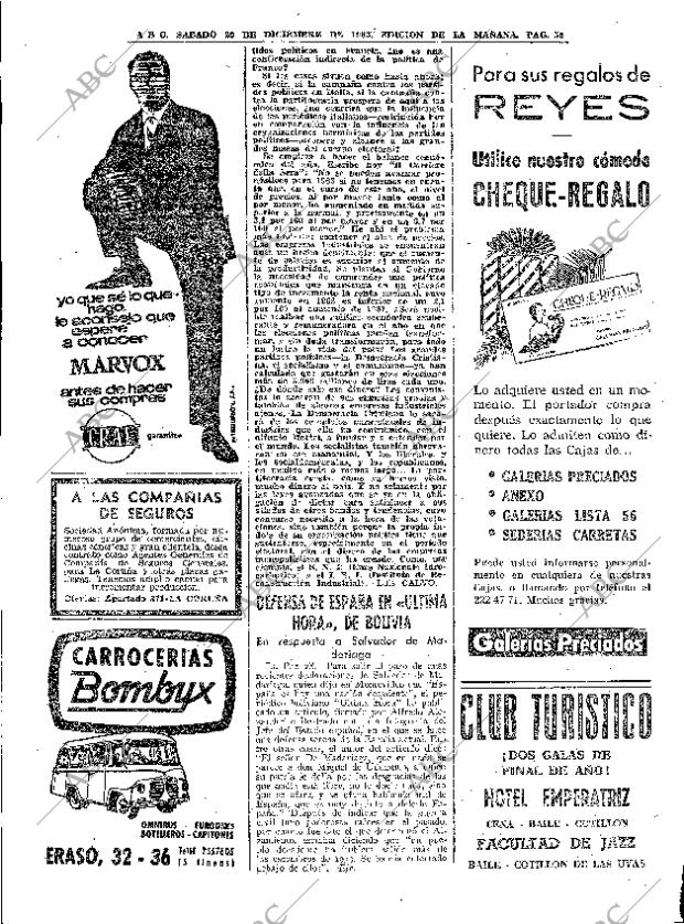 ABC MADRID 29-12-1962 página 56