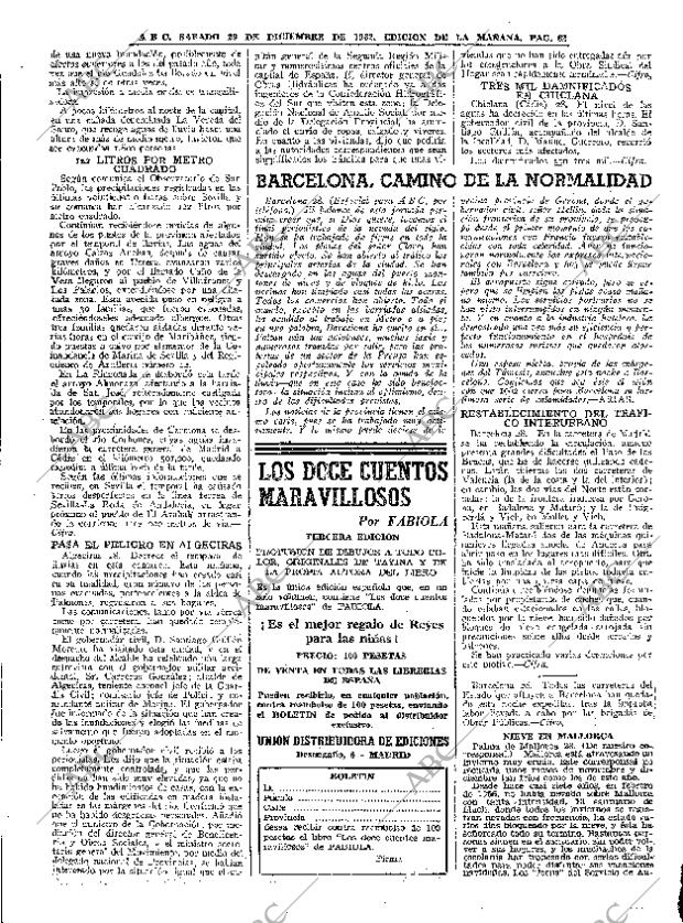 ABC MADRID 29-12-1962 página 62