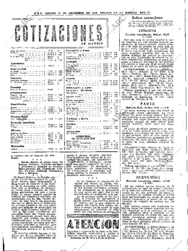 ABC MADRID 29-12-1962 página 77