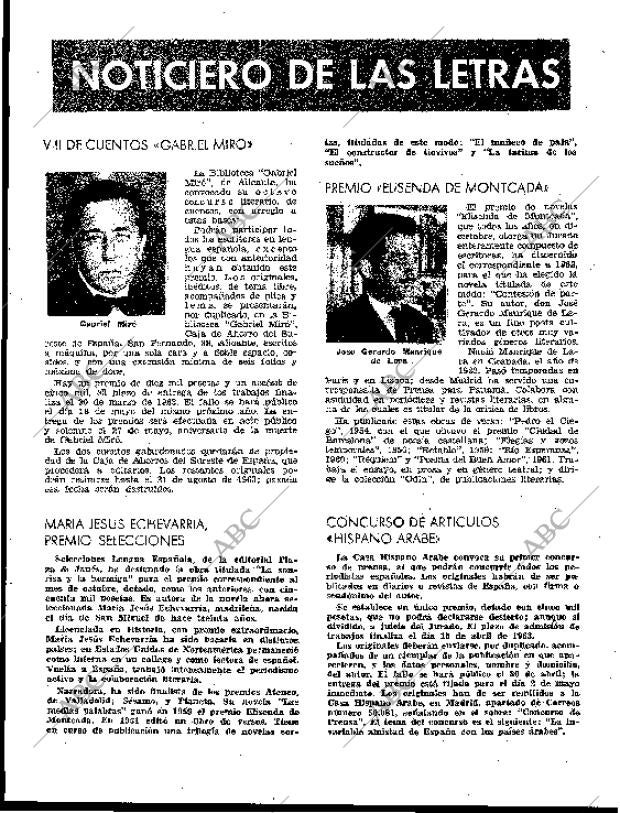 BLANCO Y NEGRO MADRID 29-12-1962 página 83