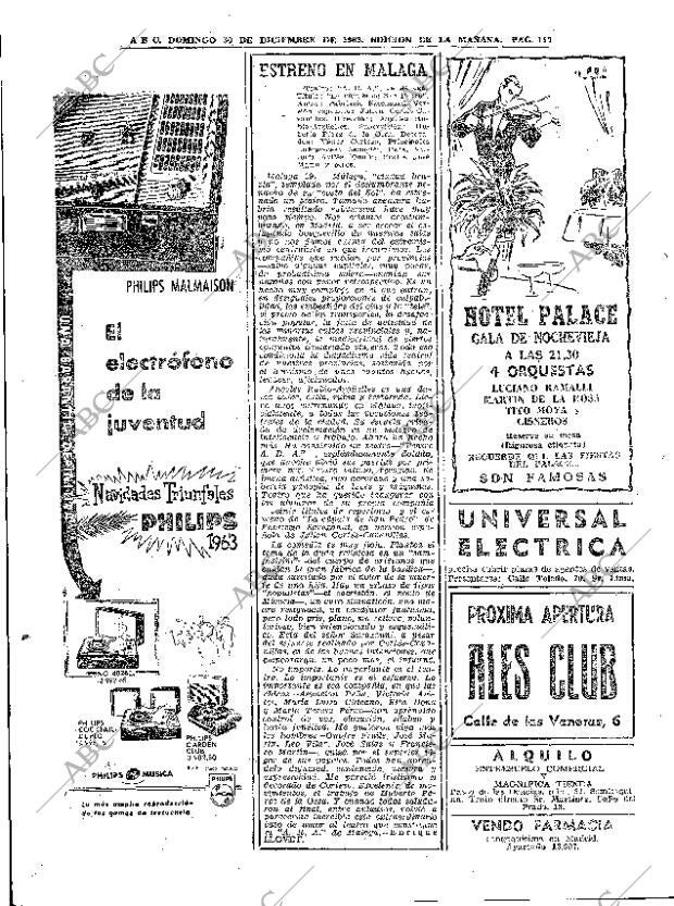 ABC MADRID 30-12-1962 página 112