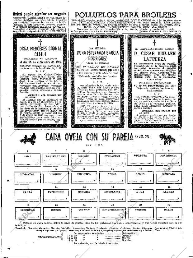 ABC MADRID 30-12-1962 página 124