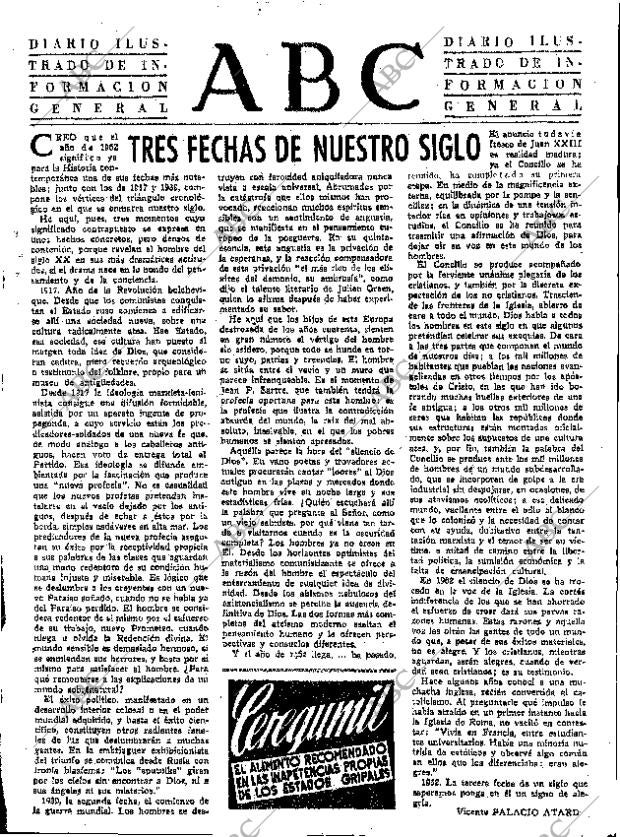 ABC MADRID 30-12-1962 página 3
