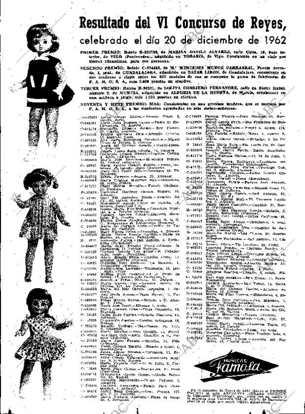 ABC MADRID 30-12-1962 página 48