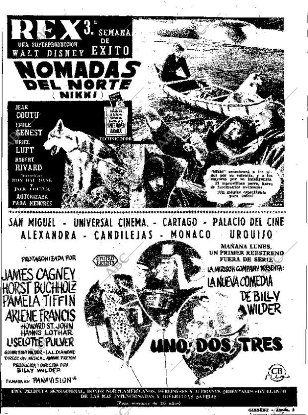 ABC MADRID 30-12-1962 página 72