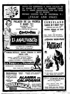 ABC MADRID 30-12-1962 página 77