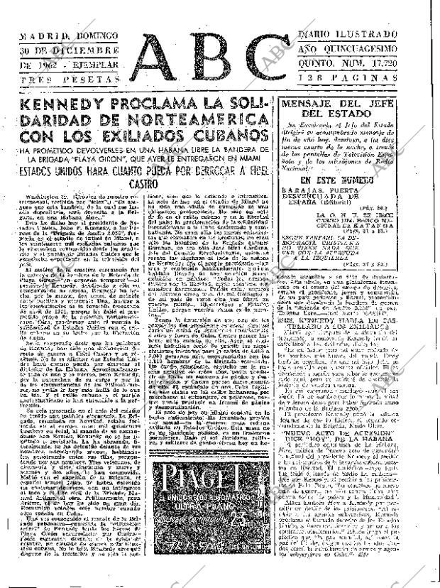 ABC MADRID 30-12-1962 página 79