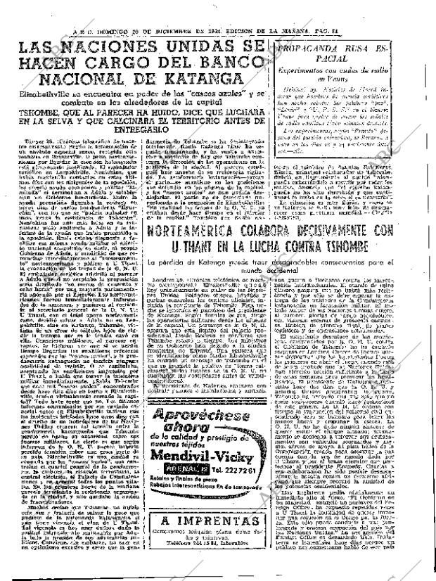ABC MADRID 30-12-1962 página 81