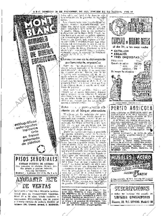 ABC MADRID 30-12-1962 página 86