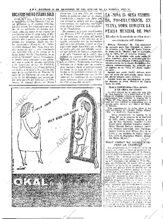 ABC MADRID 30-12-1962 página 89