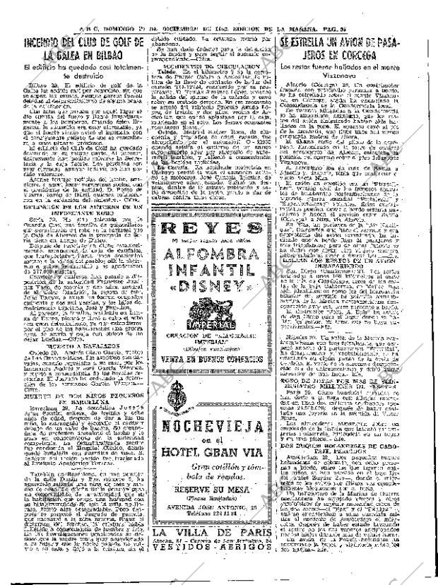 ABC MADRID 30-12-1962 página 95