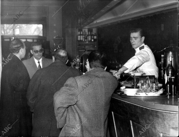 La Barra del café Gijón