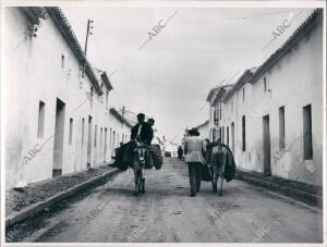 Calle de Moguer en la que se Encuentra la casa donde Nació Juan Ramón Jiménez