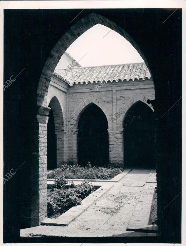 Patio mudéjar del convento de santa clara