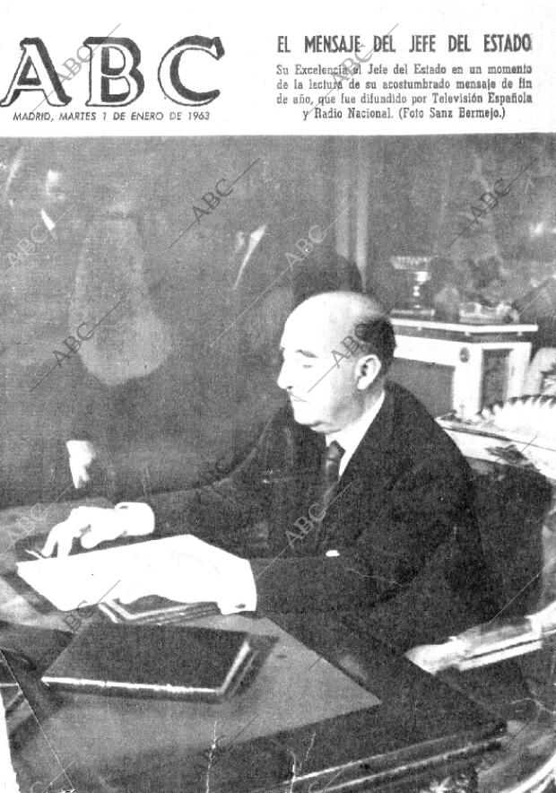 ABC MADRID 01-01-1963 página 1