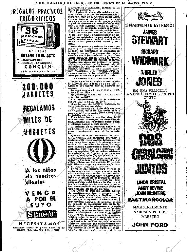 ABC MADRID 01-01-1963 página 50