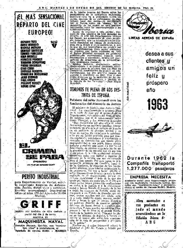 ABC MADRID 01-01-1963 página 56