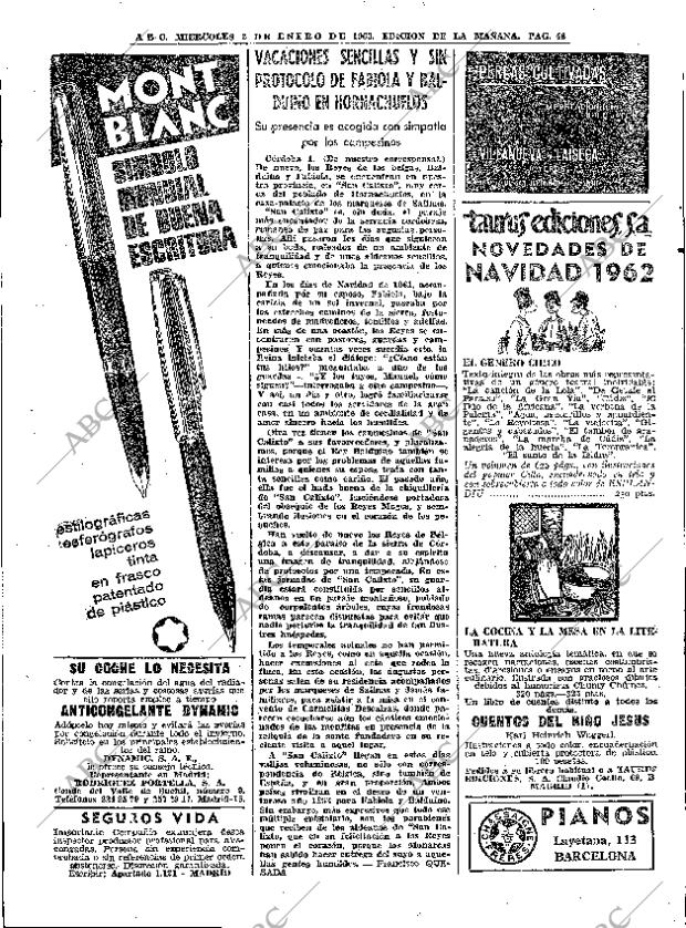 ABC MADRID 02-01-1963 página 48