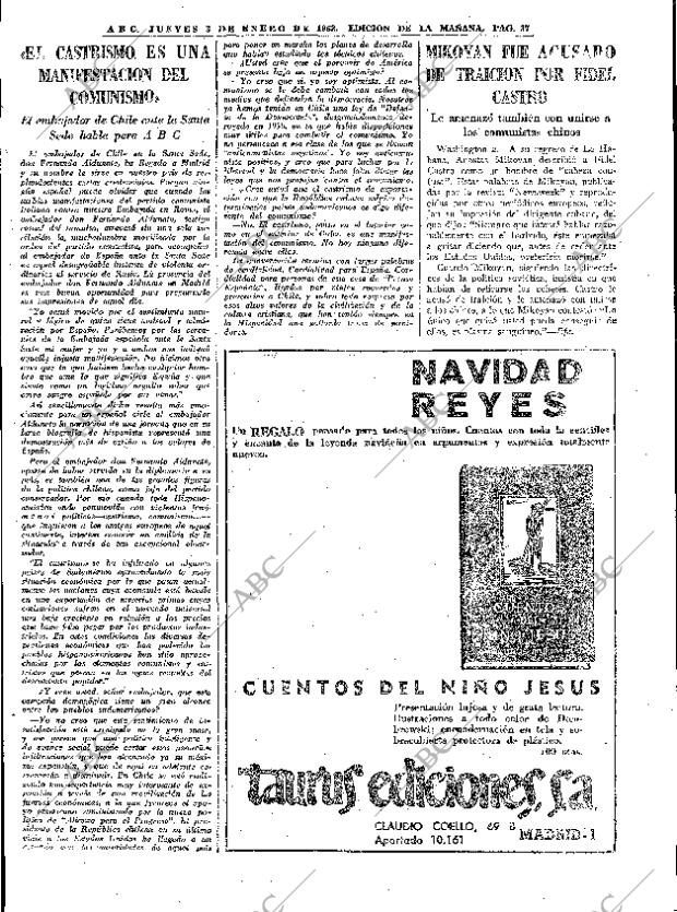 ABC MADRID 03-01-1963 página 37