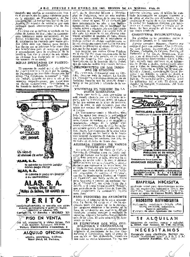 ABC MADRID 03-01-1963 página 46