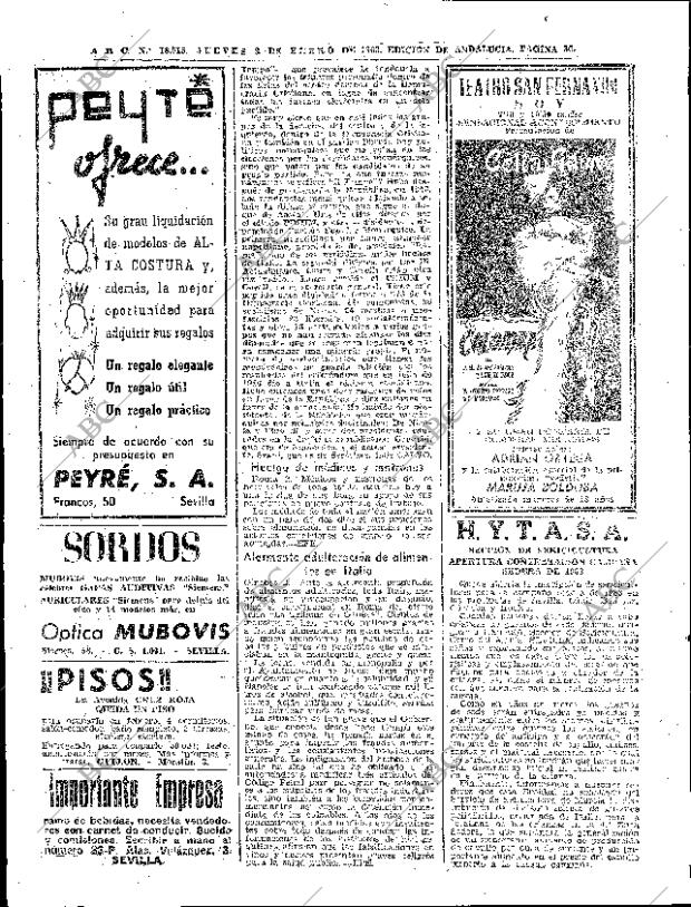 ABC SEVILLA 03-01-1963 página 36