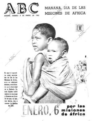 ABC MADRID 05-01-1963 página 1