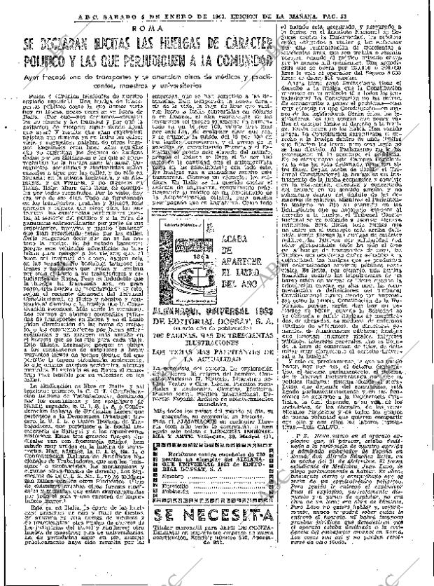ABC MADRID 05-01-1963 página 53