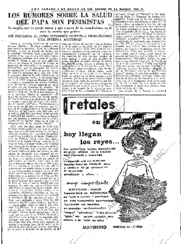 ABC MADRID 05-01-1963 página 59