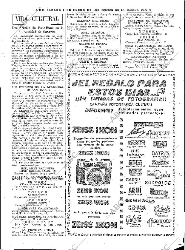 ABC MADRID 05-01-1963 página 75