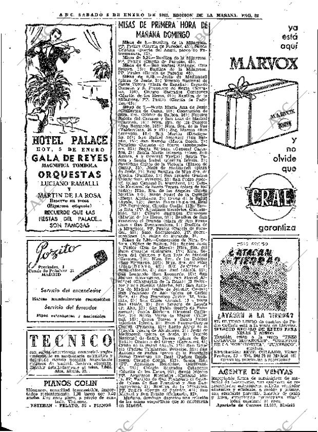 ABC MADRID 05-01-1963 página 82