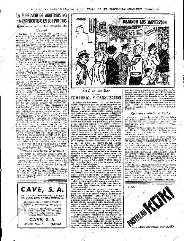 ABC SEVILLA 05-01-1963 página 29