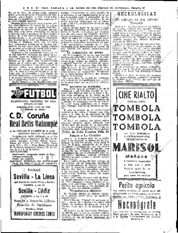 ABC SEVILLA 05-01-1963 página 30