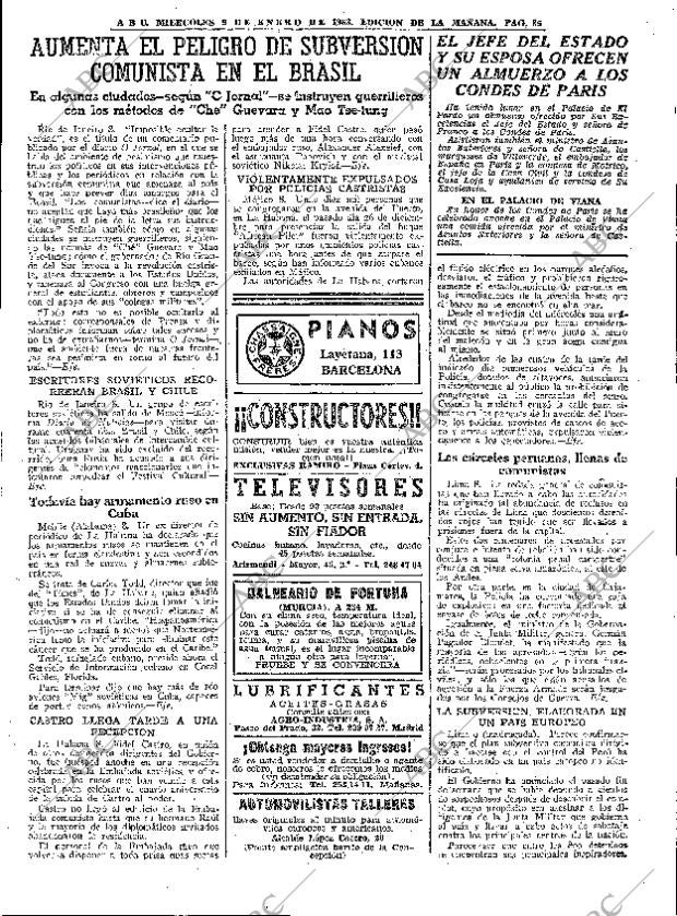 ABC MADRID 09-01-1963 página 35