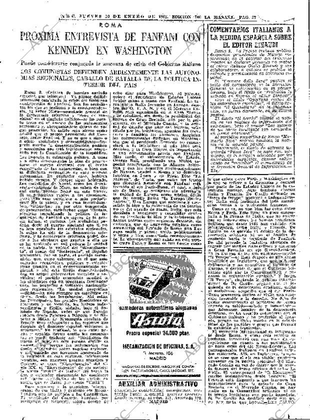 ABC MADRID 10-01-1963 página 37