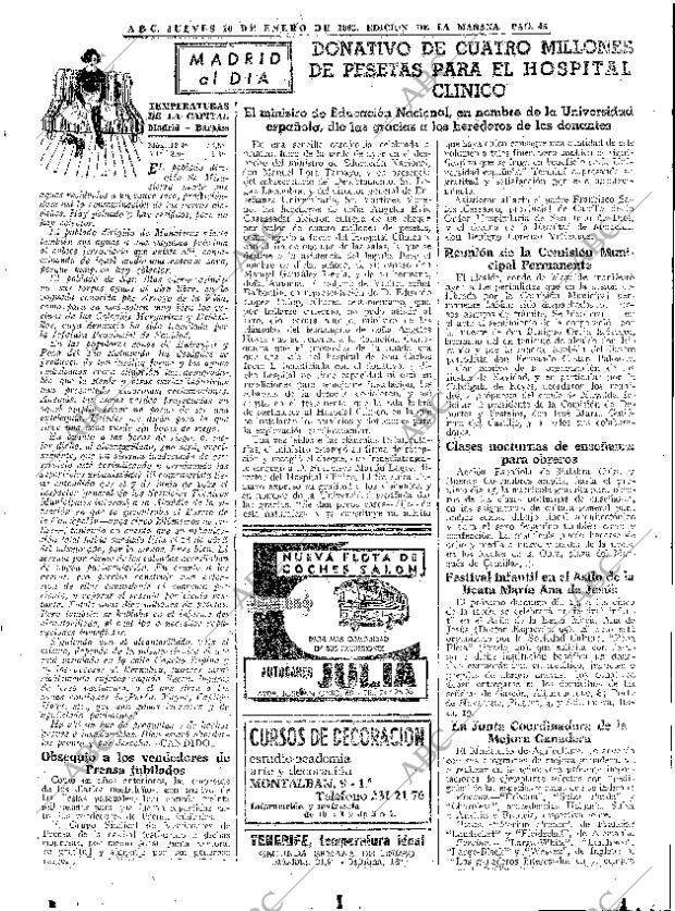 ABC MADRID 10-01-1963 página 45